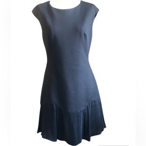 Rebecca Taylor Stacy Black Mini Dress Size 8